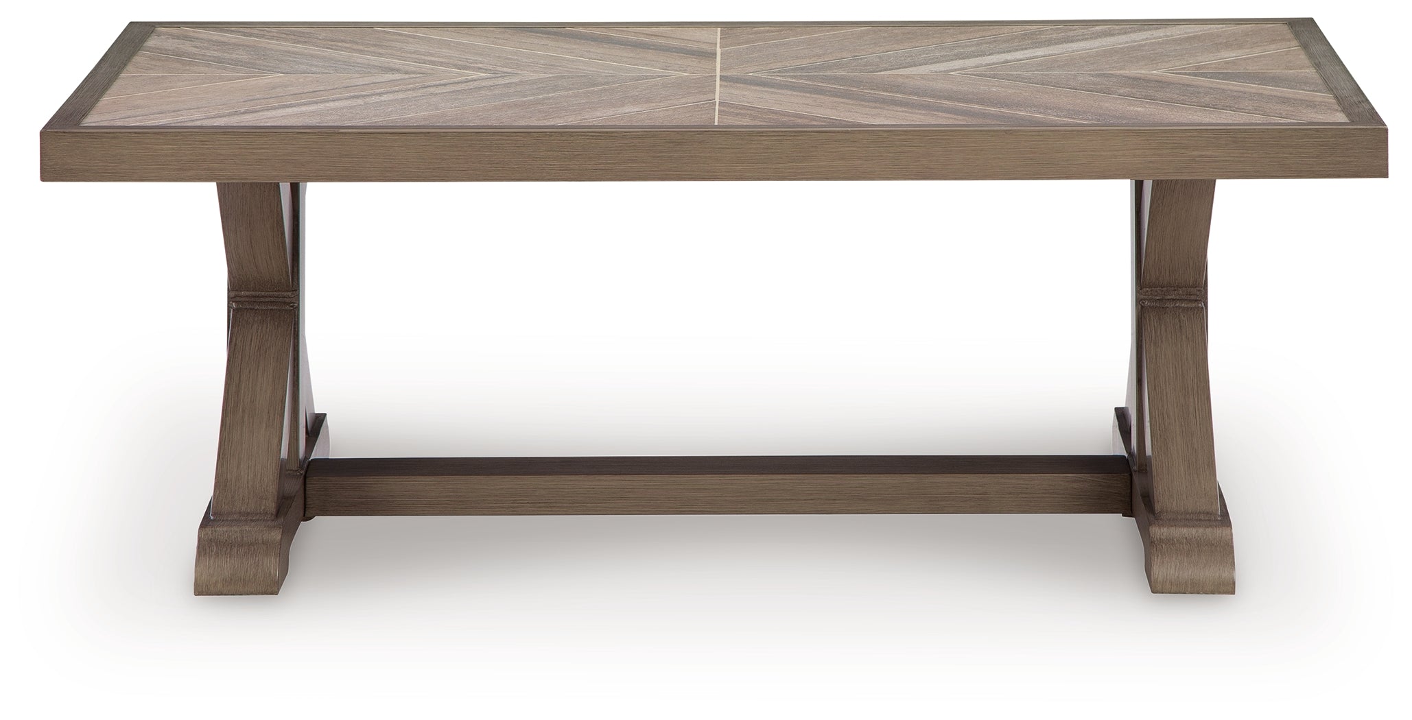 Beachcroft New Beige Outdoor Coffee Table