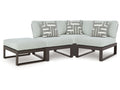 Beachloft Black/Gray 4-Piece Outdoor Sectional