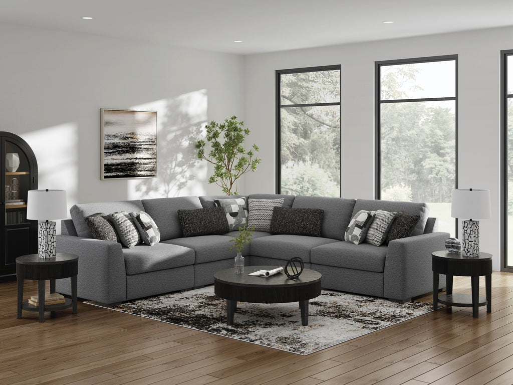 Bealton Salt and Pepper 5-Piece Sectional
