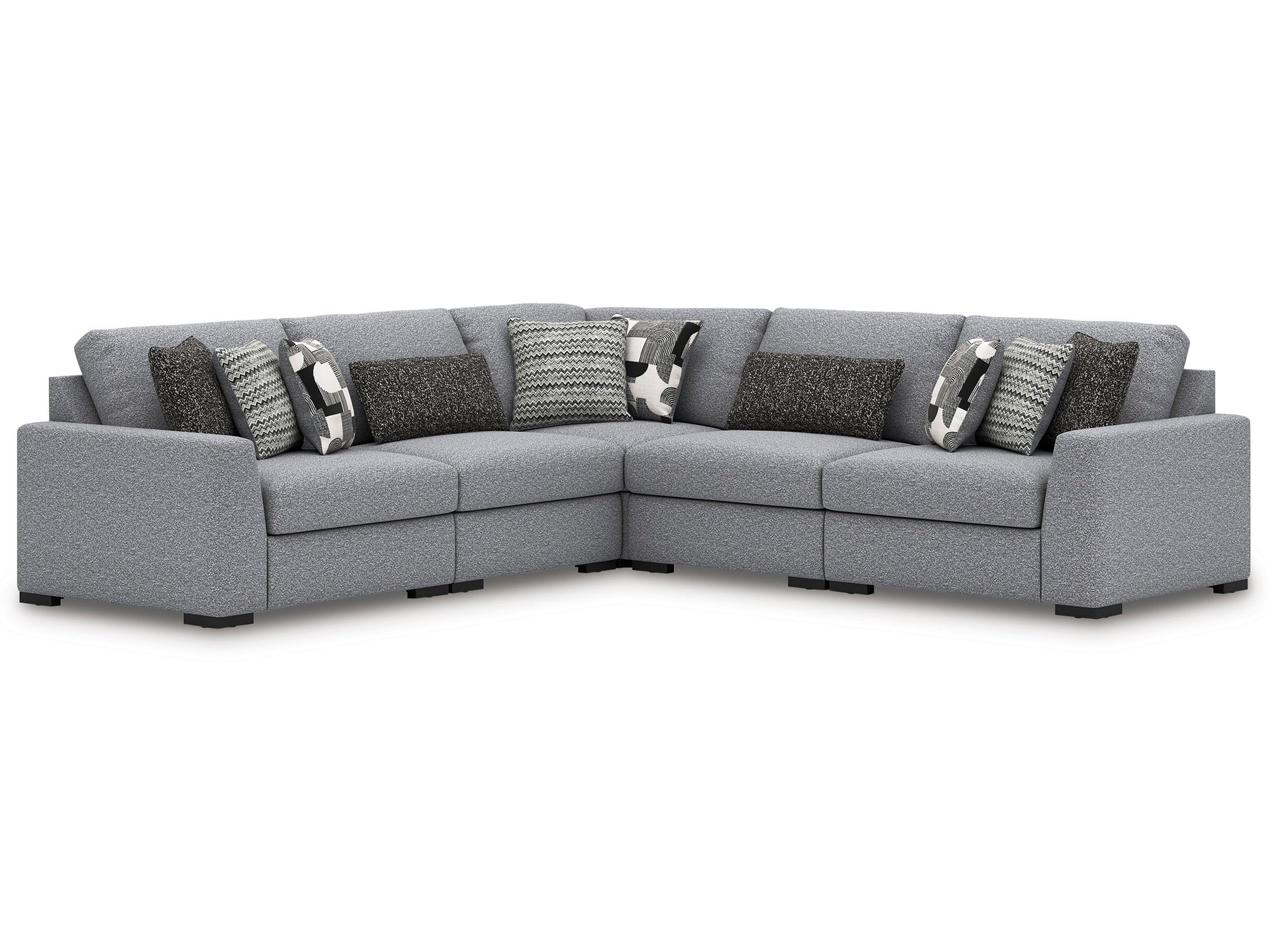 Bealton Salt and Pepper 5-Piece Sectional