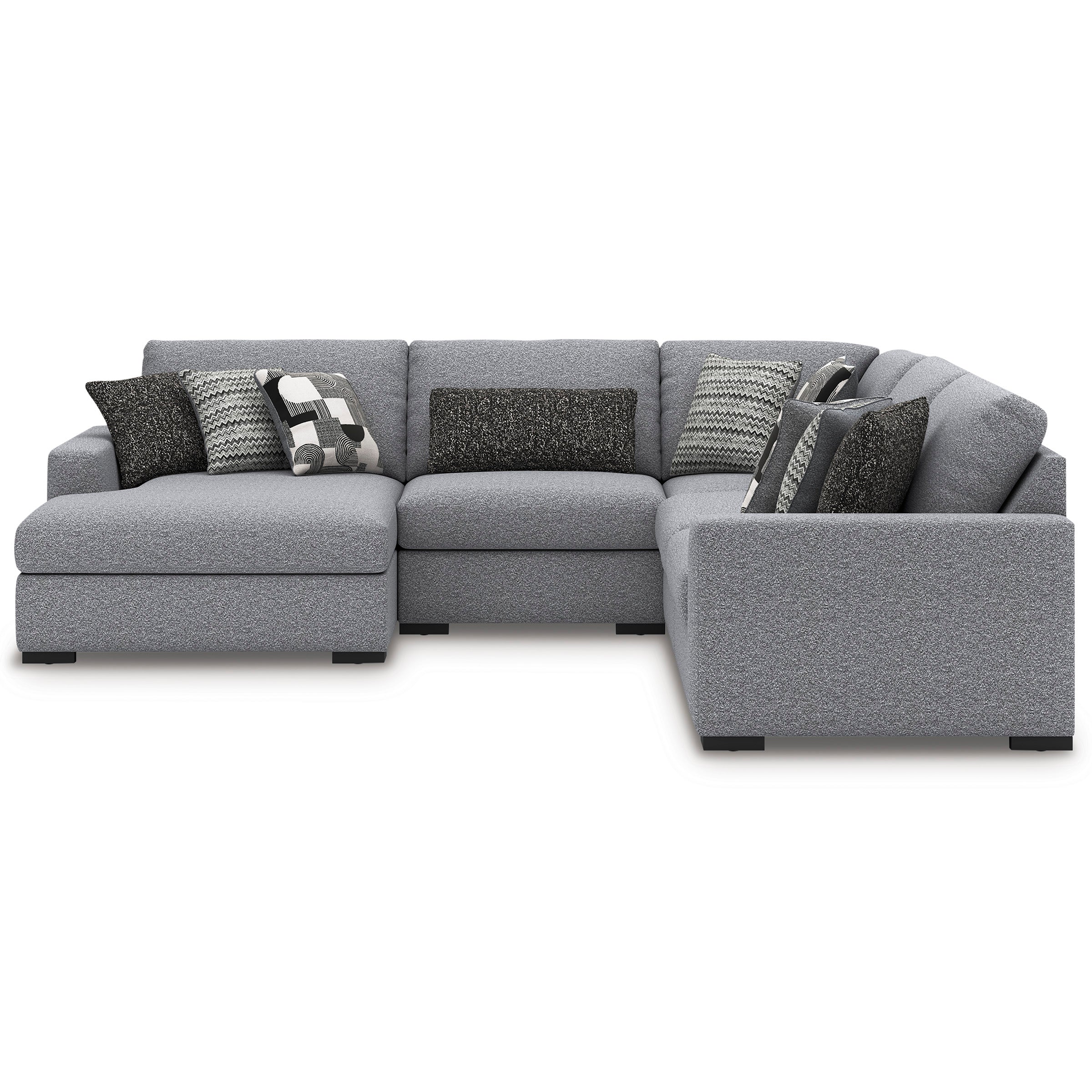 Bealton Salt and Pepper 5-Piece Sectional with Chaise