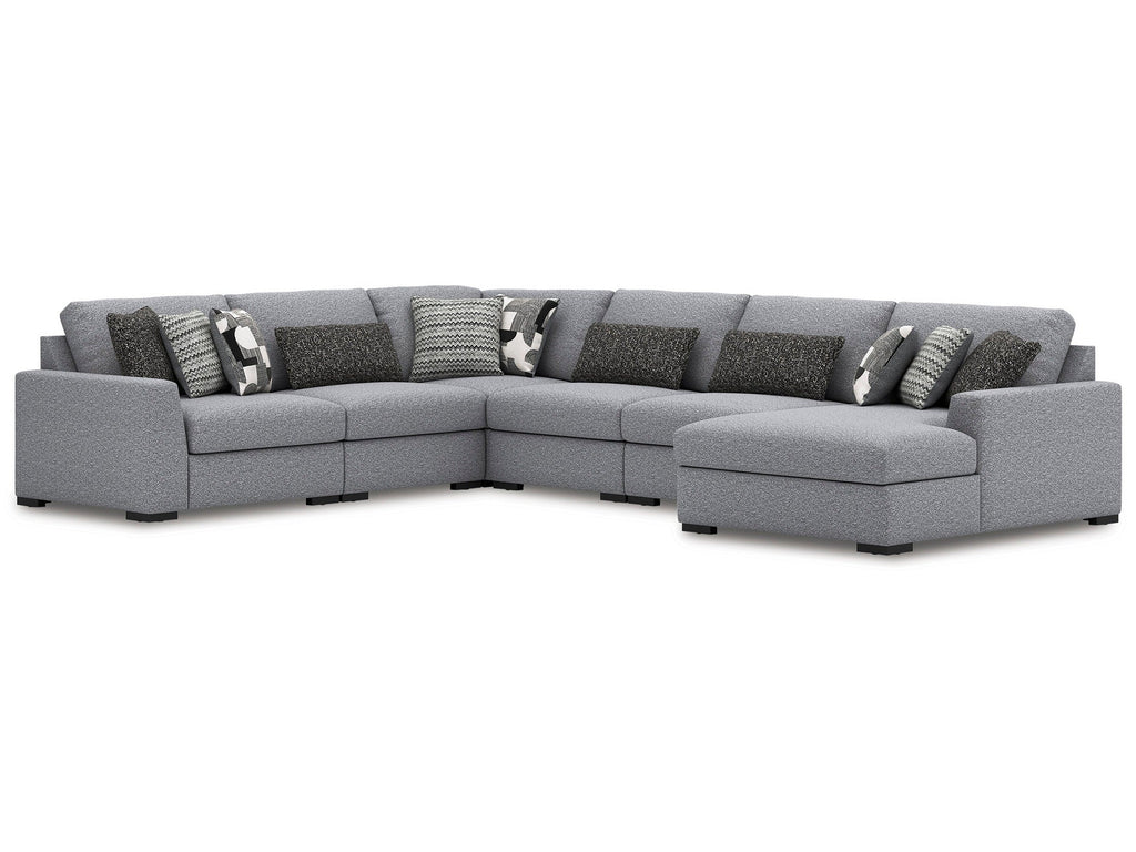 Bealton Salt and Pepper 6-Piece Sectional with Chaise