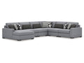 Bealton Salt and Pepper 6-Piece Sectional with Chaise