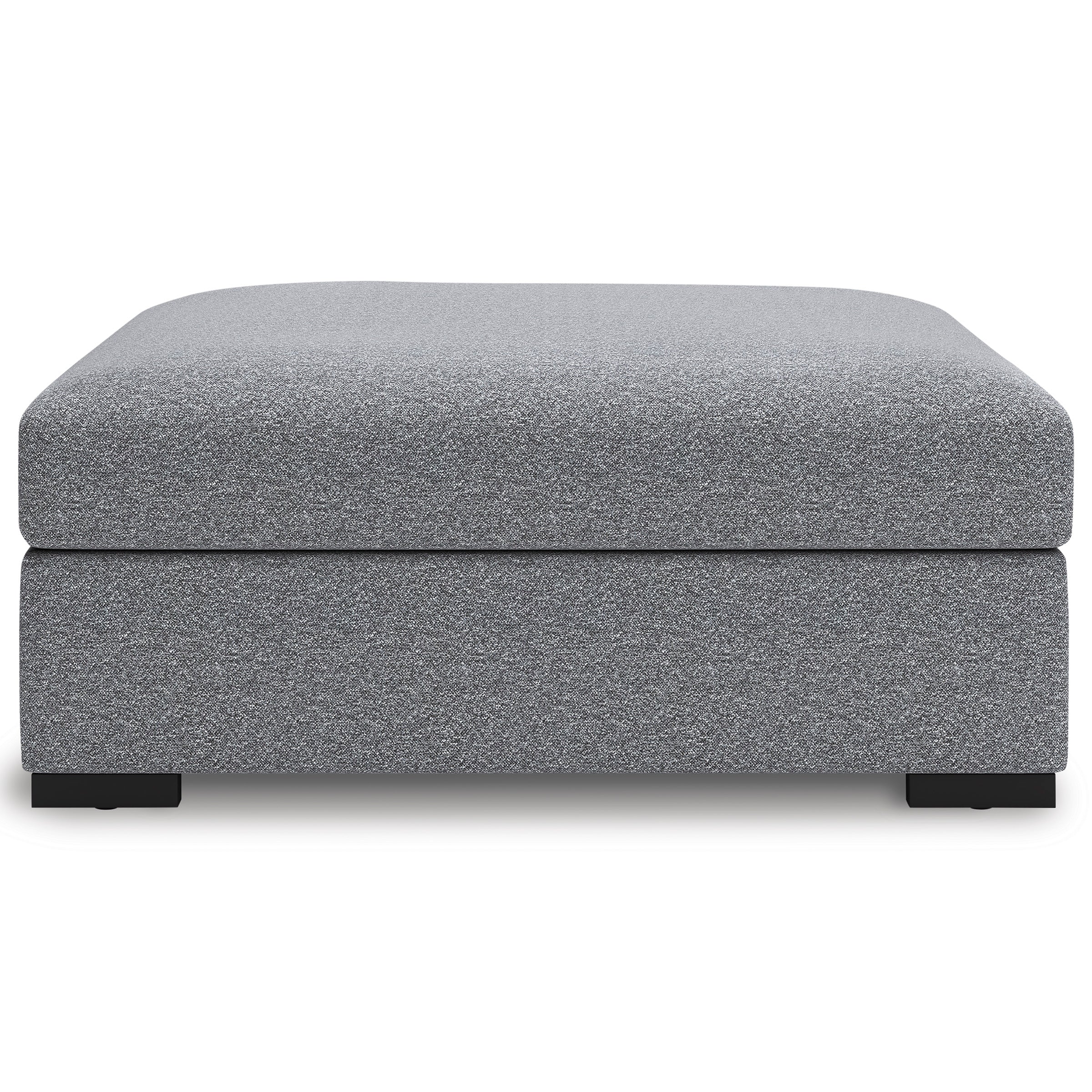 Bealton Salt and Pepper Oversized Accent Ottoman