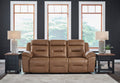 Beaman Peak Toffee Reclining Sofa