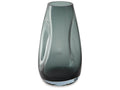Beamund Teal Blue Curved Vase