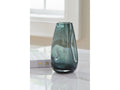 Beamund Teal Blue Vase (9.25"H) (Set of 2)
