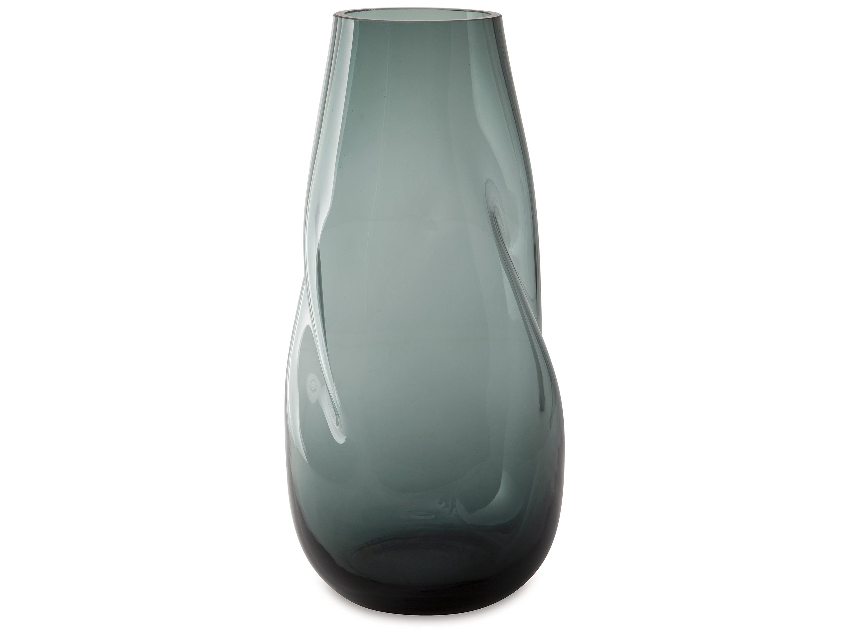 Beamund Teal Blue Vase