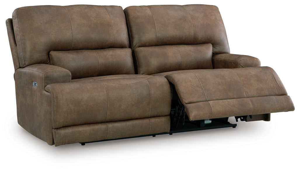 Beckley Place Earth 2 Seat PWR REC Sofa ADJ HDREST