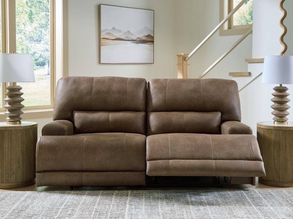 Beckley Place Earth 2 Seat PWR REC Sofa ADJ HDREST