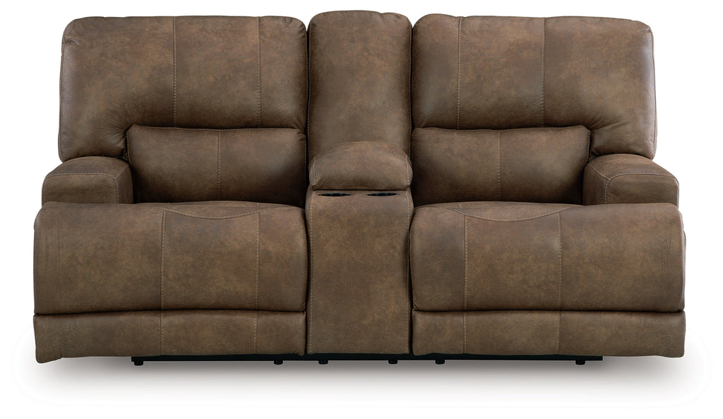 Beckley Place Earth PWR REC Loveseat/CON/ADJ HDRST