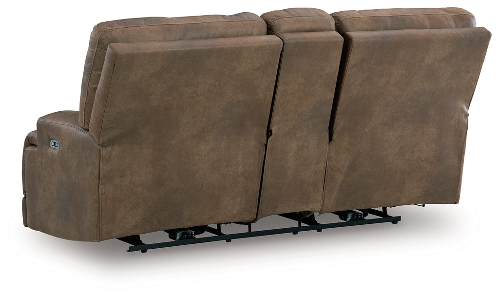 Beckley Place Earth PWR REC Loveseat/CON/ADJ HDRST