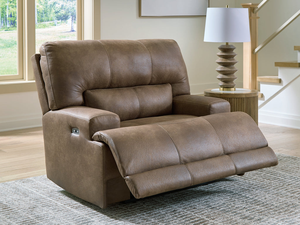 Beckley Place Earth PWR Recliner/ADJ Headrest
