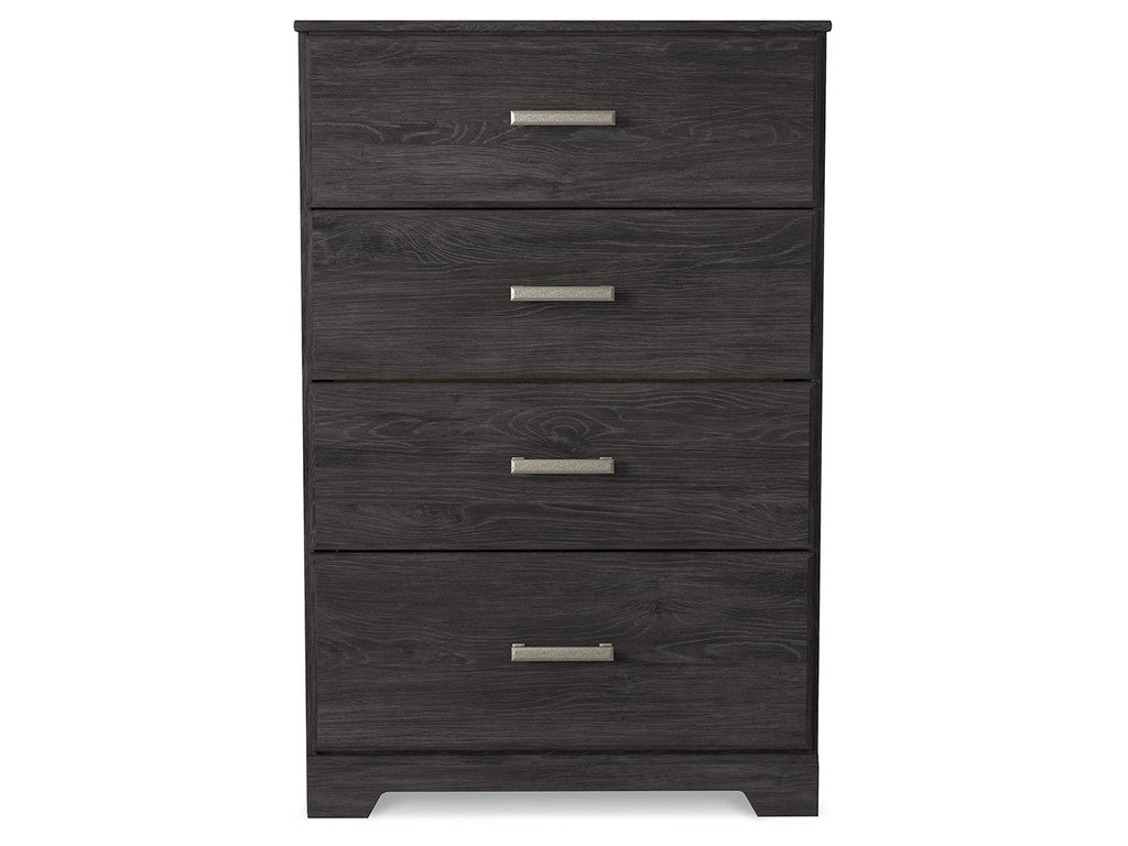 Belachime Black Chest of Drawers