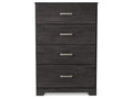 Belachime Black Chest of Drawers