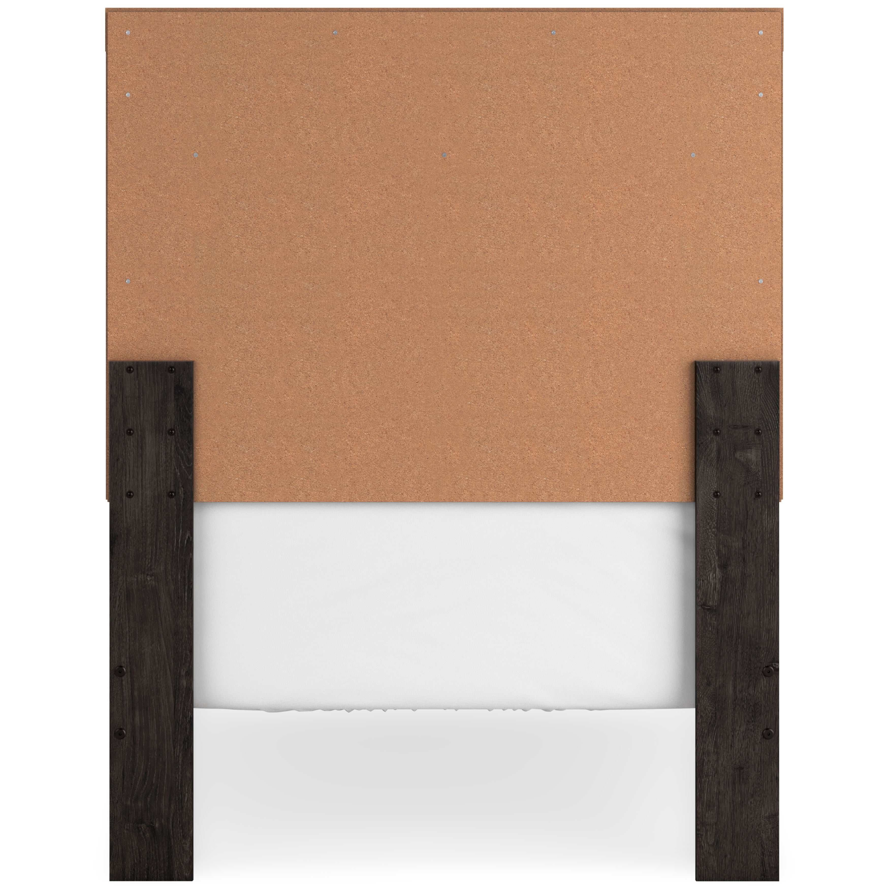 Belachime Black Twin Panel Youth Bed
