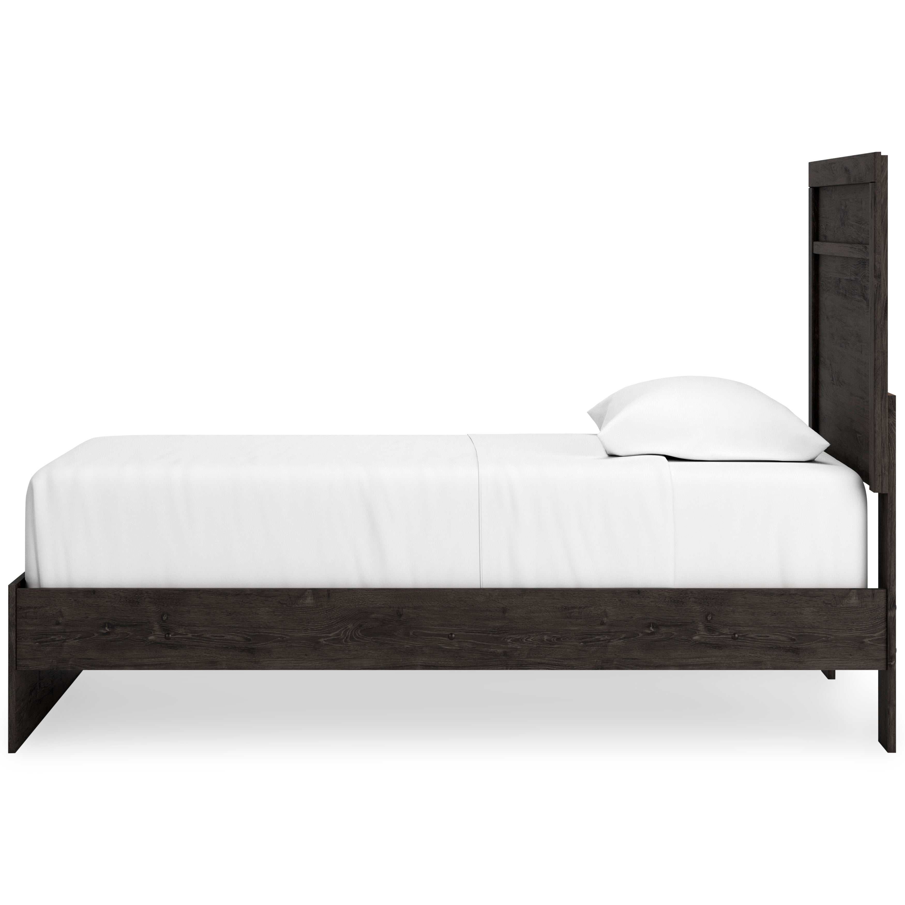 Belachime Black Twin Panel Youth Bed