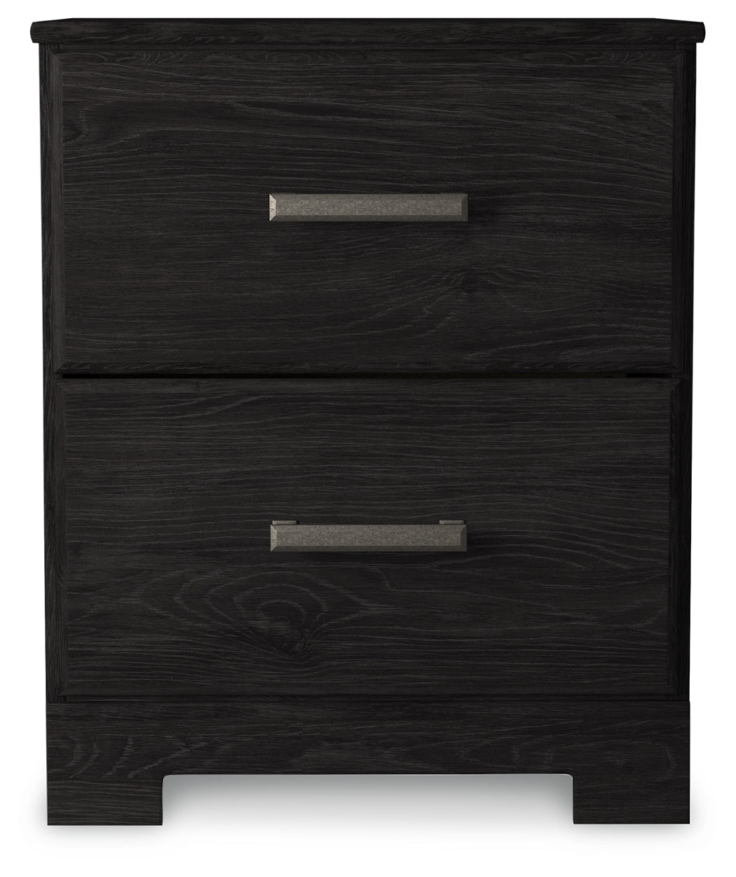 Belachime Charcoal King Panel Bed, Dresser Mirror and 2 Nightstands