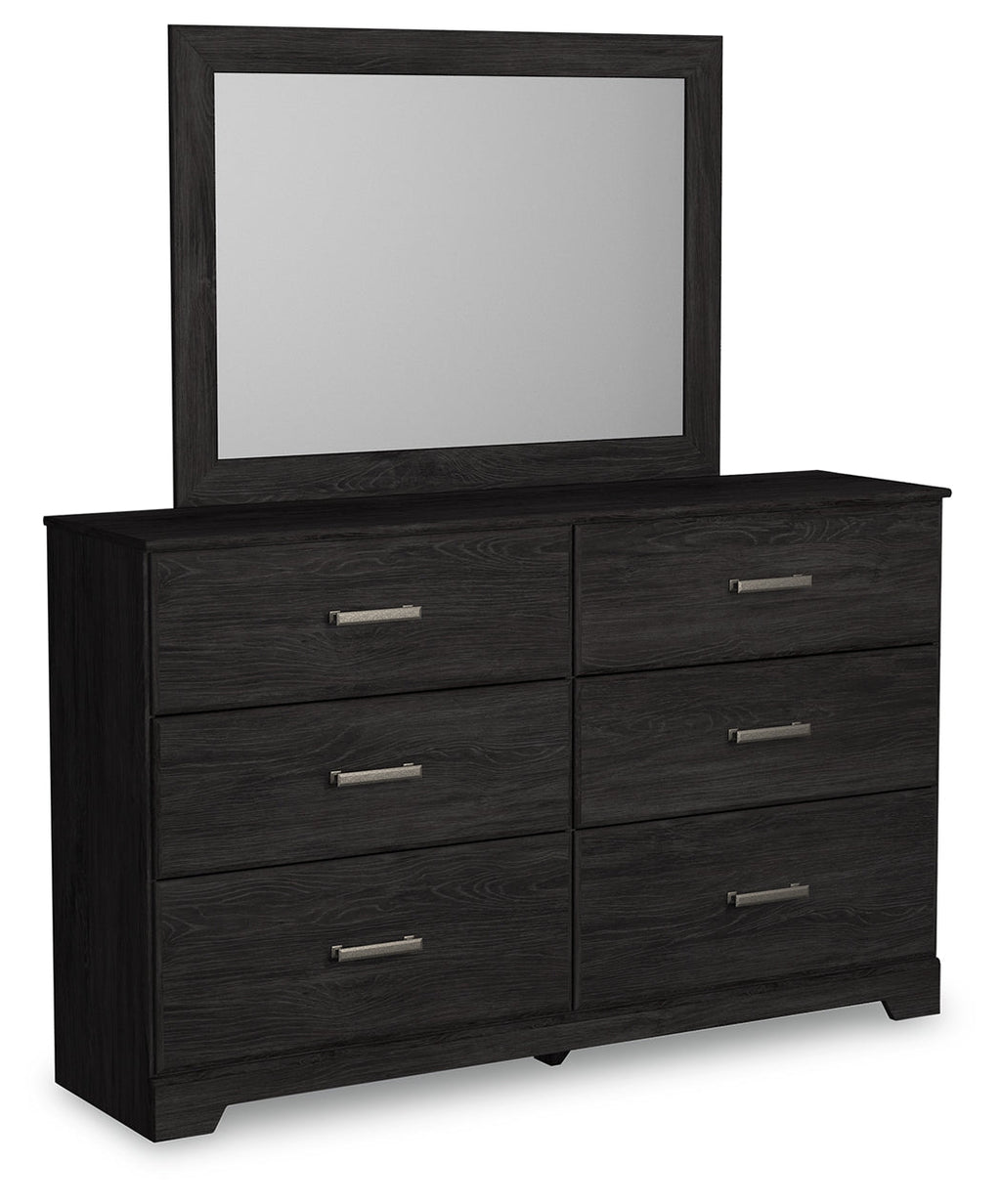 Belachime Queen Panel Bedroom Set, Charcoal