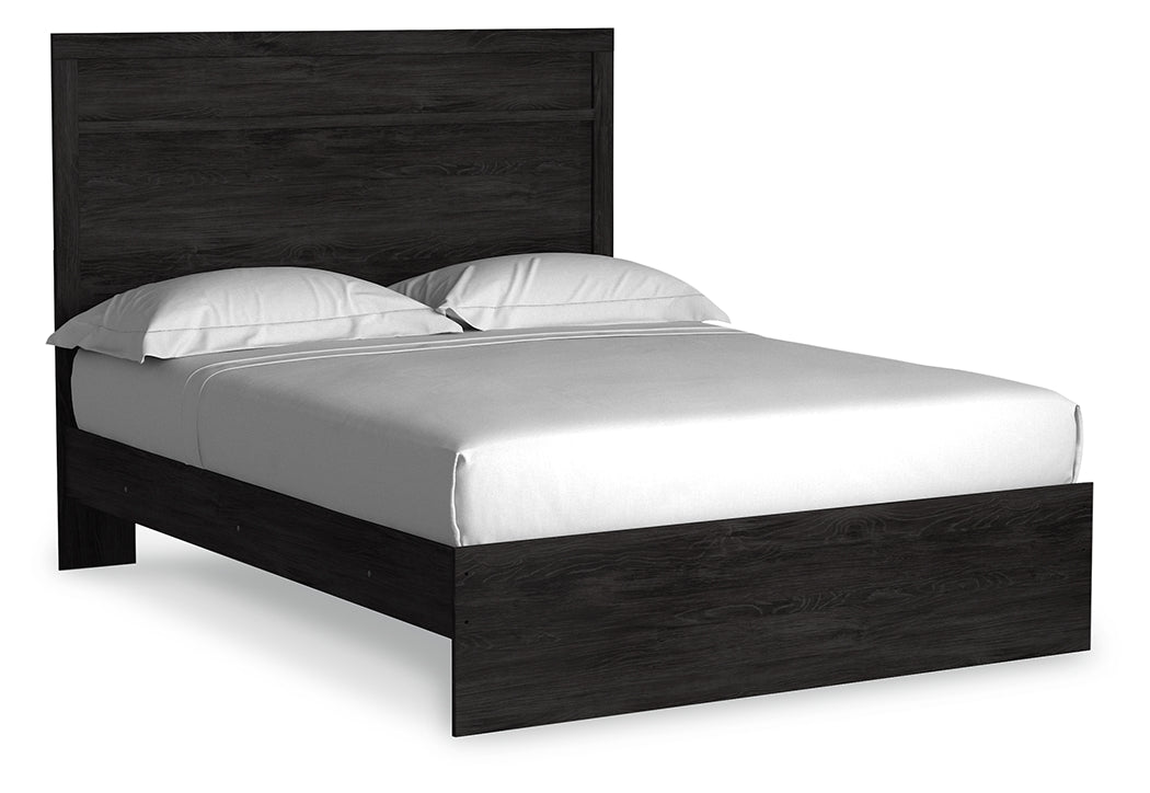 Belachime Queen Panel Bedroom Set, Charcoal