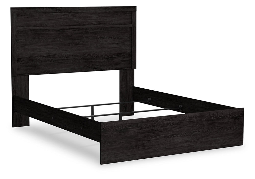Belachime Queen Panel Bedroom Set, Charcoal