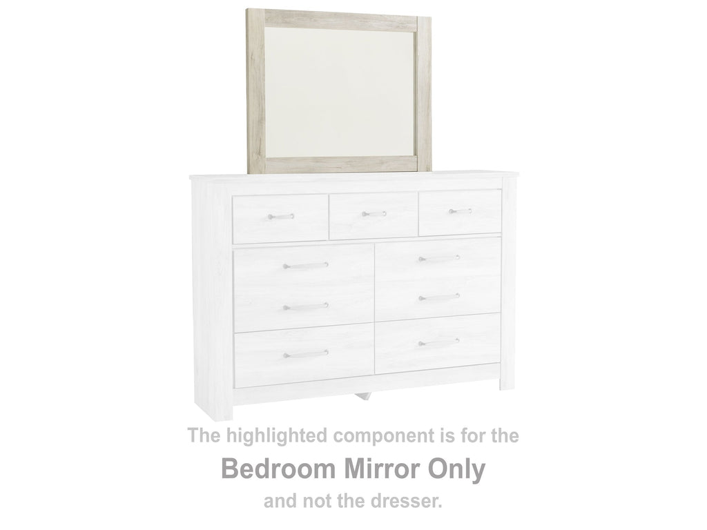 Bellaby Whitewash Bedroom Mirror