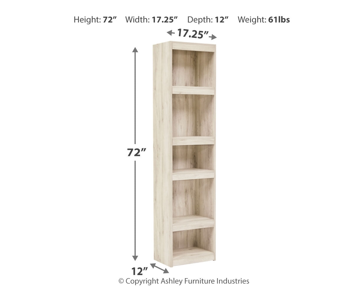 Bellaby Whitewash Entertainment Center