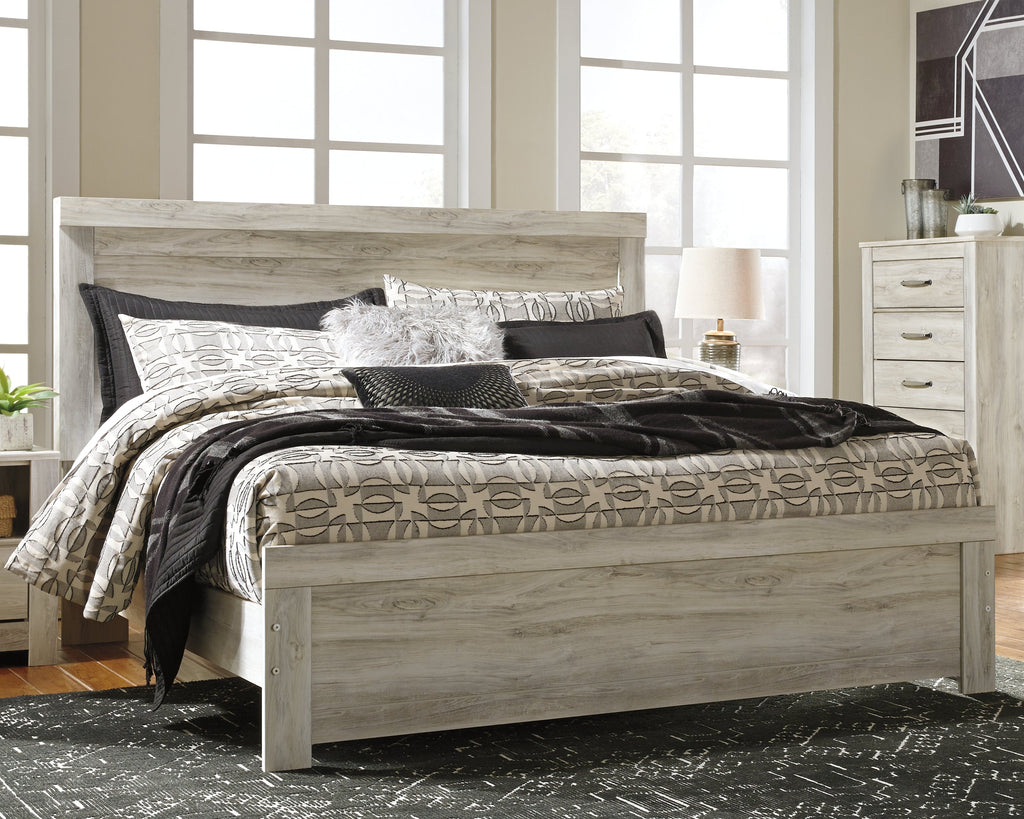 Bellaby Whitewash King Panel Bedroom Set