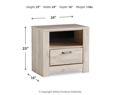 Bellaby Whitewash King Storage Bedroom Set