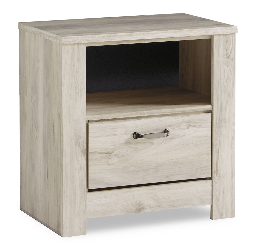 Bellaby Whitewash Queen Crossbuck Panel Bedroom Set
