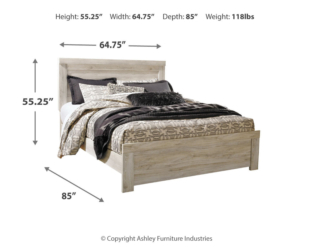 Bellaby Whitewash Queen Panel Bedroom Set