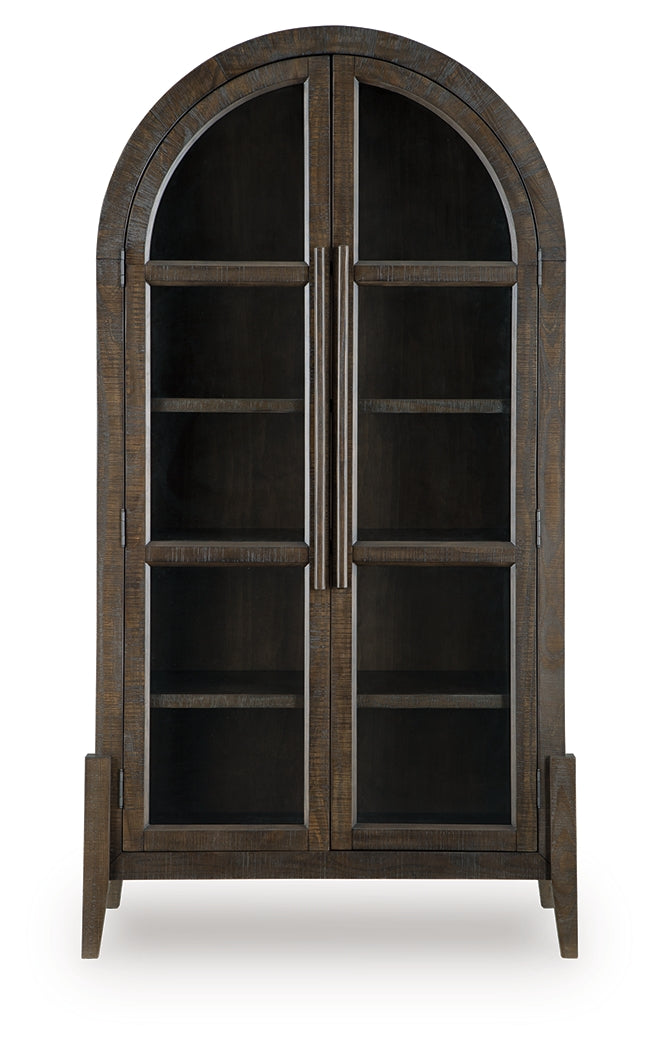 Benhall Dark Brown Accent Cabinet