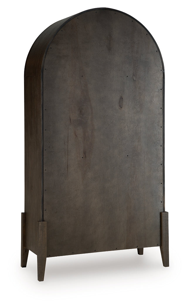 Benhall Dark Brown Accent Cabinet