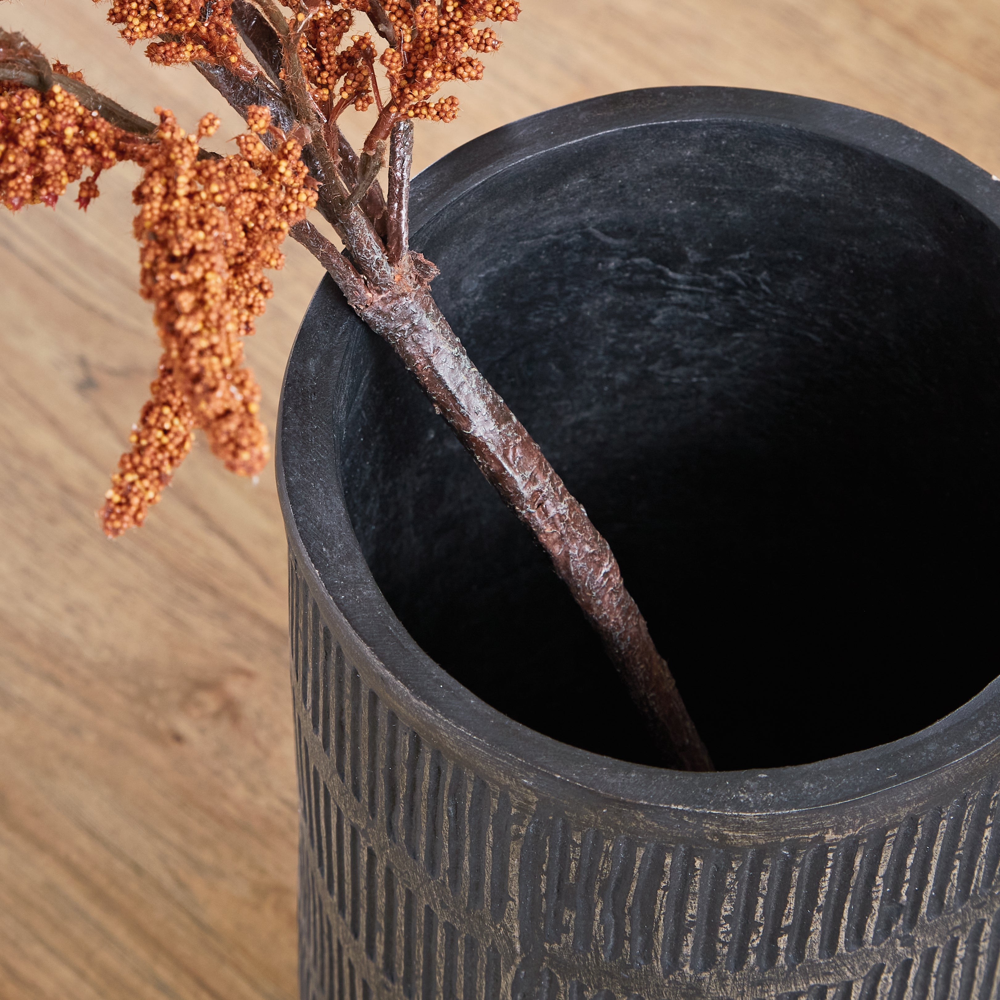 Beninworth Antique Black Vase