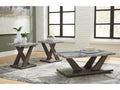 Bensonale Brown/Gray Occasional Table Set (Set of 3)