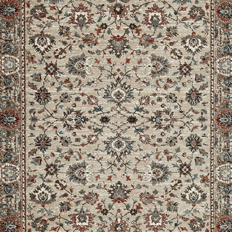 Beritham Blue/Brown/Beige Medium Rug
