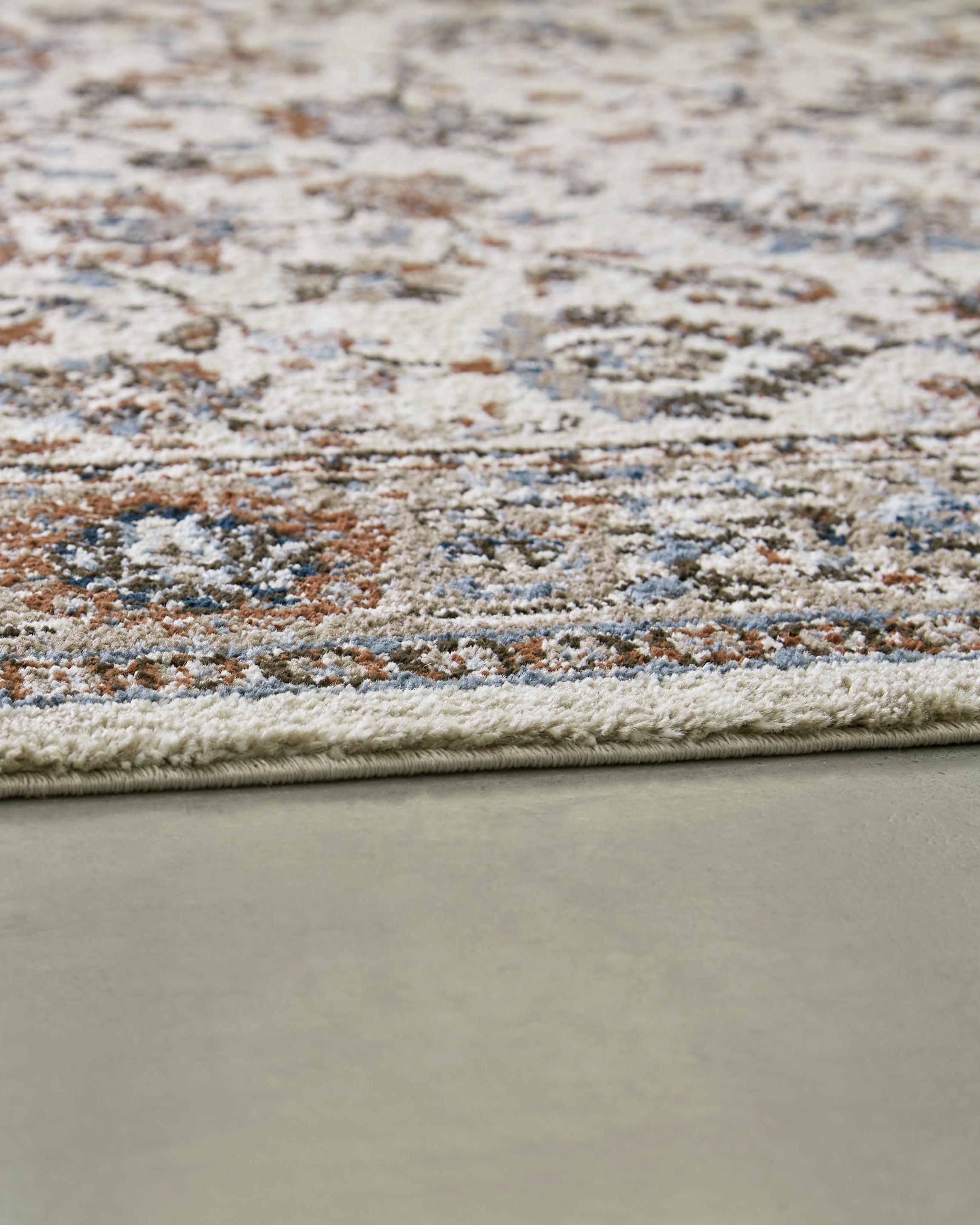 Beritham Blue/Brown/Beige Medium Rug