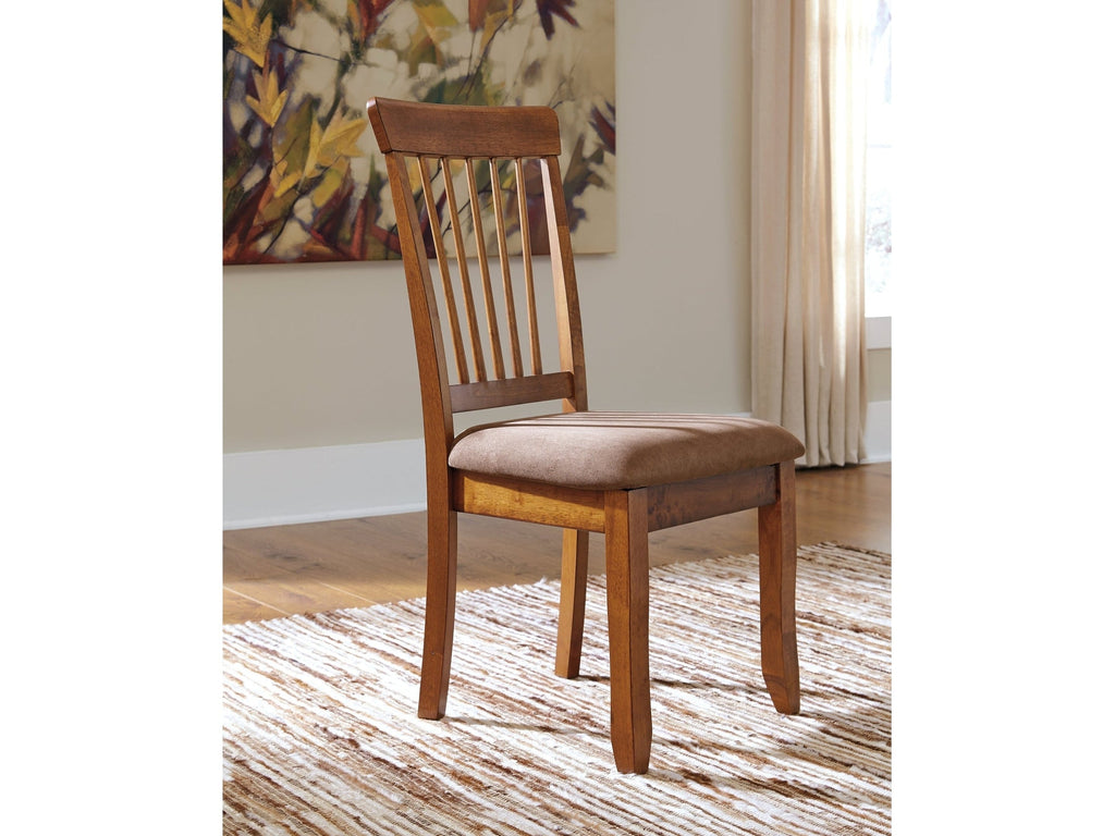 Berringer Rustic Brown Dining Table and 2 Chairs