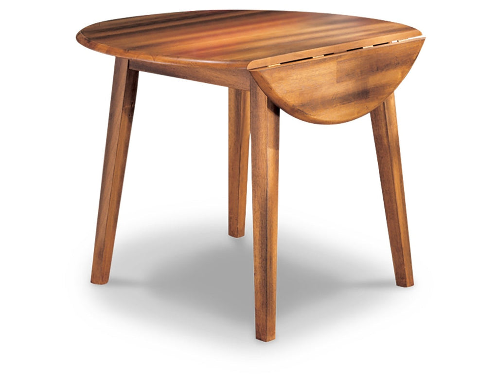 Berringer Rustic Brown Drop Leaf Dining Table