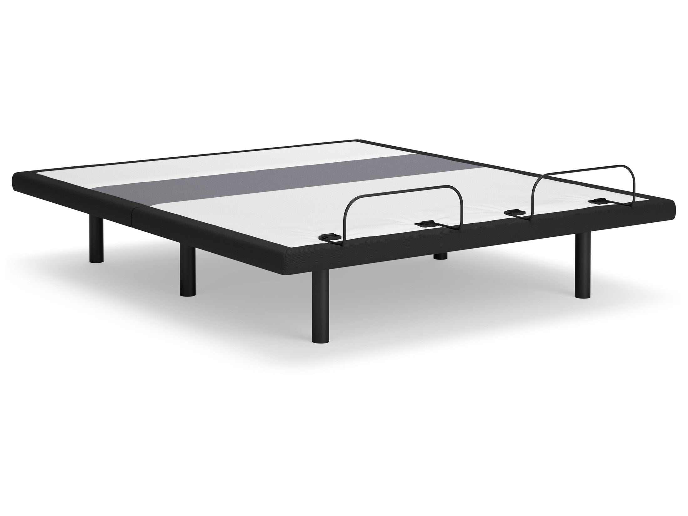 Best Base with Lumbar and Audio Charcoal Gray King Adjustable Base