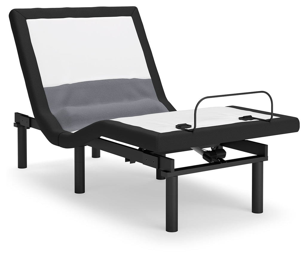 Best Base with Lumbar and Audio Charcoal Gray TXL Adjustable Base
