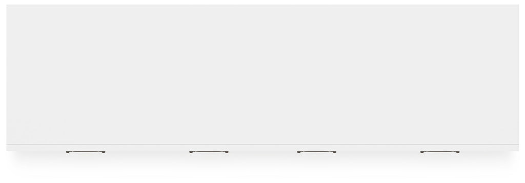 Binterglen White King Panel Bedroom Set with Dresser and Nightstand