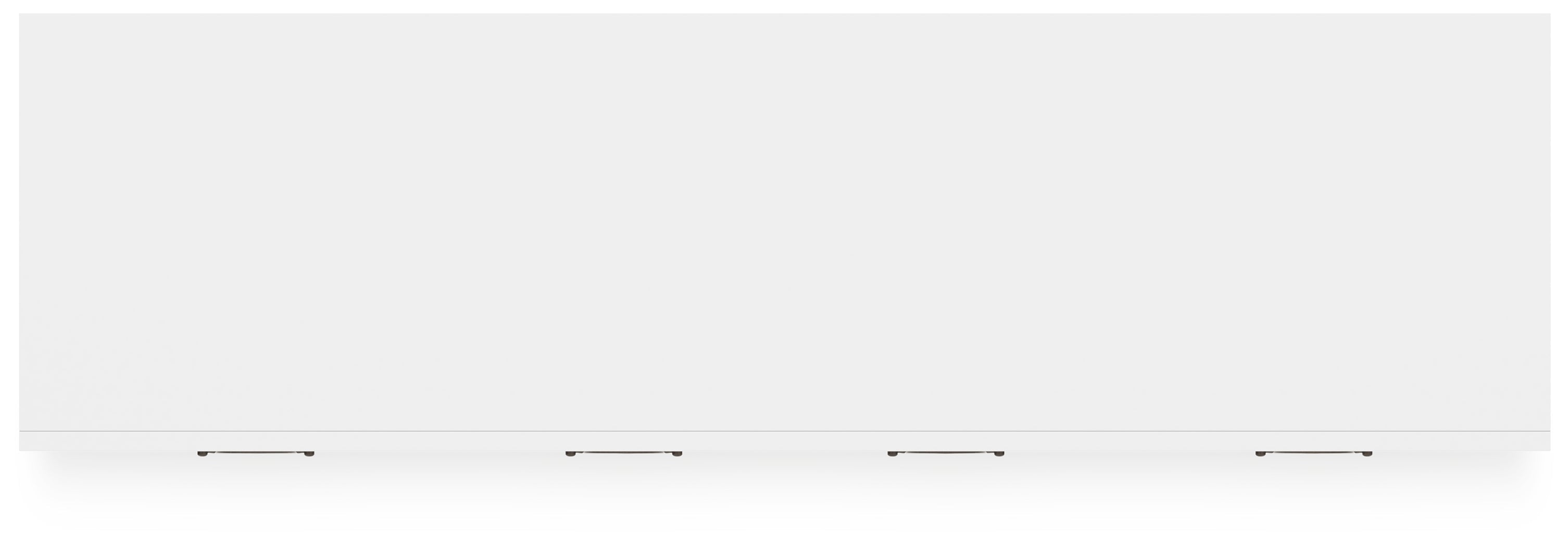 Binterglen White King Panel Bedroom Set with Dresser and Nightstand