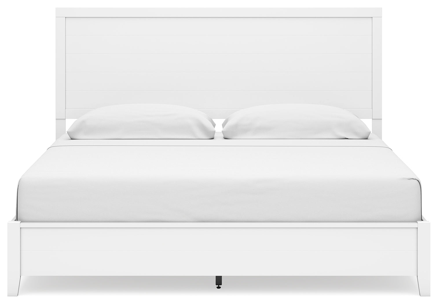 Binterglen White King Panel Bedroom Set with Dresser and Nightstand