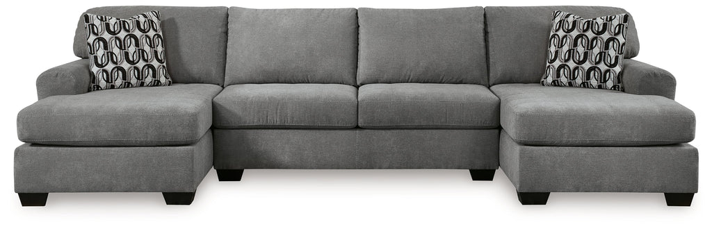 Birkdale Court Gray 3-Piece Sectional