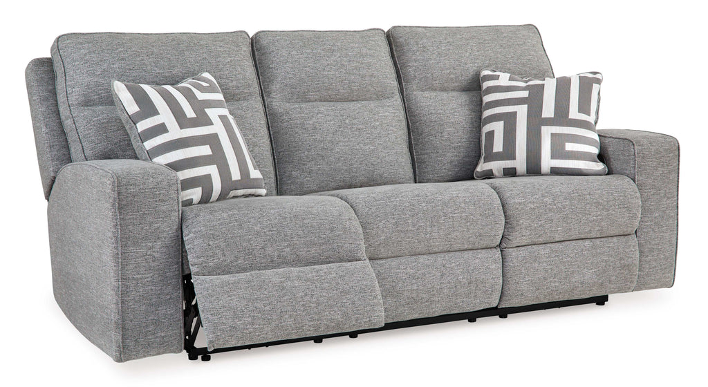 Biscoe Pewter Power Reclining Living Room Set / 2pc