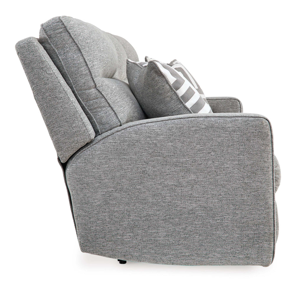 Biscoe Pewter Power Reclining Living Room Set / 2pc