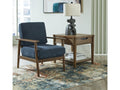 Bixler Navy Accent Chair
