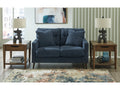 Bixler Navy Loveseat