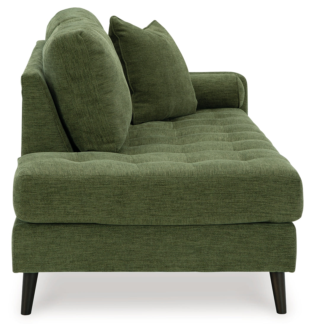 Bixler Olive Corner Chaise